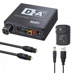 تبدیل صدای دیجیتال به آنالوگ Optical/coaxial مدل PH2020 با قابلیت HiFi و کنترل حجم صدا