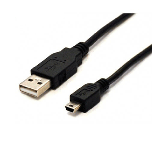 کابل مبدل USB2.0 AM به Mini گلد بافو 5 متر