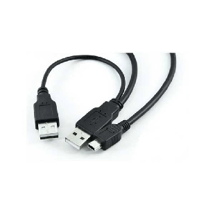 کابل تبدیل USB2.0 2 xAM به Micro بافو 75 سانتی متر