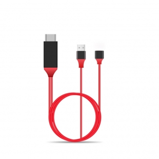کابل تبدیل مادگی 2.0 USB به HDMI یک متری