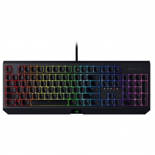 کیبورد مکانیکال مخصوص بازی ریزر مدل BlackWidow Green Switch