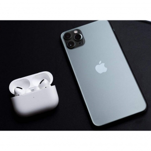 هدفون بی‌ سیم اپل مدل AirPods Pro همراه با محفظه شارژ