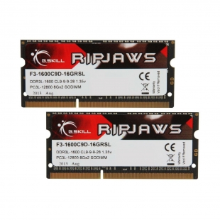 رم لپ تاپ جی اسکیل ریپ جاوز ۱۶ گیگابایت با فرکانس ۱۶۰۰ مگاهرتز