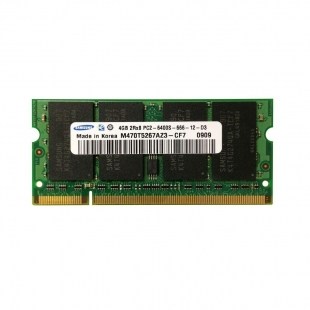 رم لپ تاپ سامسونگ ۴ گیگابایت DDR۲ با فرکانس ۸۰۰ مگاهرتز