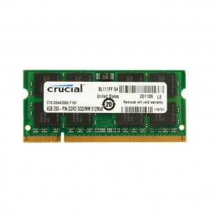 رم لپ تاپ کروشیال ۲ گیگابایت با فرکانس ۸۰۰ مگاهرتز