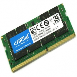 رم لپ تاپ کروشیال ۱۶ گیگابایت با فرکانس ۲۱۳۳ مگاهرتز