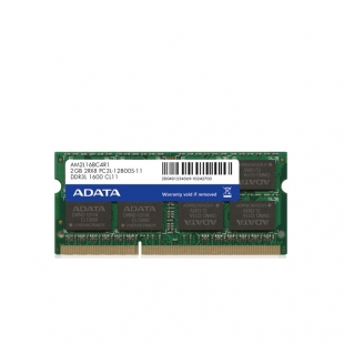 رم لپ تاپ ای دیتا پریمیر پرو ۲ گیگابایت با فرکانس ۱۶۰۰ مگاهرتز