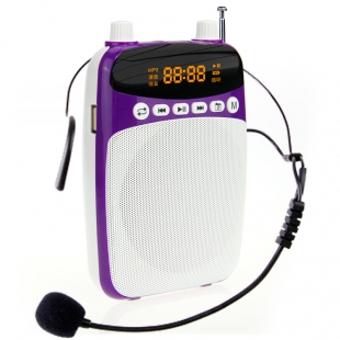 آمپلی فایر بی سیم قابل حمل Knorvay مدل S308 به همراه میکروفن