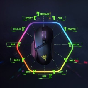 موس ریزر بی سیم BASILISK V3 PRO 35K DPI