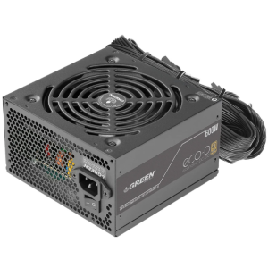 منبع تغذیه کامپیوتر 600 وات گرین مدل GREEN GP600A-ECO D