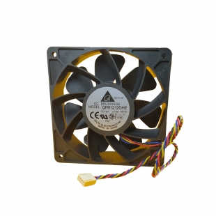 فن دلتا دور بالا 12 ولت 12x12x3.8 سانتی متر 2.7 آمپر مناسب برای ماینر