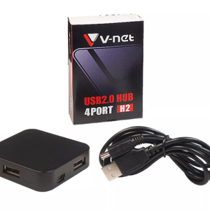 هاب 4 پورت USB 2.0 وی نت مدل V-HUAMH204