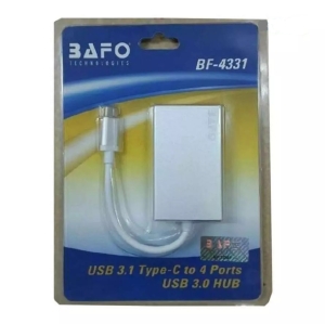 هاب 4 پورت USB 3.1 Type-C به USB 3.0 بافو مدل BF-4331