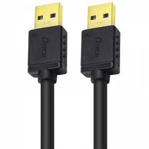کابل لینک دوسر نر USB3.0 دیتک مدل DT-CU0301 طول 1 متر
