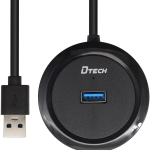 هاب USB3 چهارپورت دیتک مدل DTECH DT-3309
