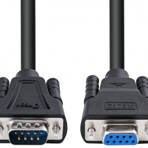 کابل سریال نری به مادگی دیتک DTECH 6ft RS232 Serial Cable