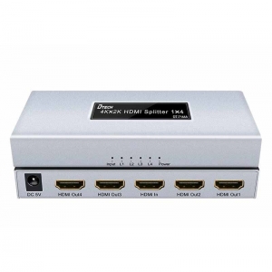 اسپلیتر اچ دی ام آی 4*1 دیتک HDMI SPLITTER DTECH-DT-7144A -4-PORT