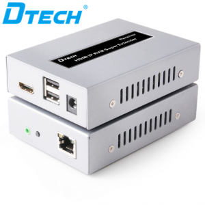 اکستندر HDMI دیتک 50 متر HDMI DT-7054 USB2.0 KVM Extender 50m With IR