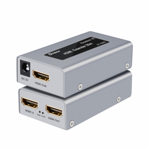 اکستندر HDMI با کابل CAT6 دیتک 50متر DTECH DT-7009C HDMI Extender Over Cat6 50m