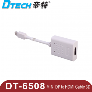 تبدیل minidisplayport به hdmi دیتک Dtech DT-6508 mini displayport to hdmi adapter