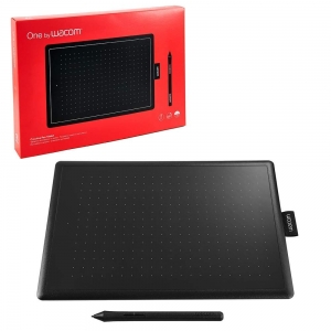 قلم نوری وکام Wacom One by CTL-472/K0-CX Small 6-inch )