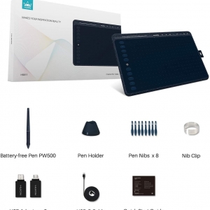 قلم نوری هویون Huion HS611 Graphics Drawing Tablet Android Supported Pen Tablet