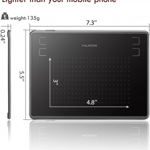 قلم نوری هویون HUION Inspiroy H430P OSU Graphic Tablets Drawing Tablet