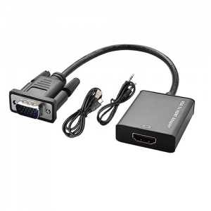 تبدیل vga به hdmi با کابل صدا و برق
