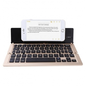 کیبورد تاشو وایرلس برای گوشی مدل Folding Keyboard RF-1003