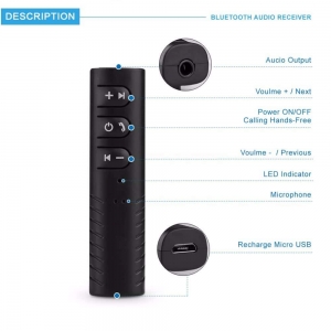 گیرنده بلوتوث صدا مدل wireless Receiver LV-B09 Bluetooth Audio