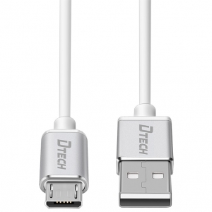 کابل تبدیل USB به Micro-USB دیتک مدل Dtech DT-T0013 با طول 0.1 متر