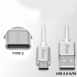 کابل Type-c به USB دیتک مدل DT-T0009 به طول 1 متر