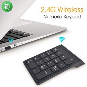 کیبورد  ماشین حساب مدل K20 Mini Wireless Numeric Keypad