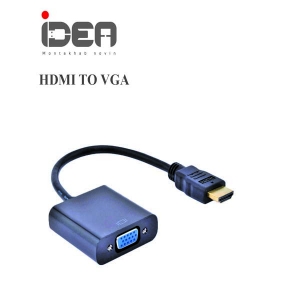 تبدیل HDMI به VGA  با کابل صدا و برق برند ایده