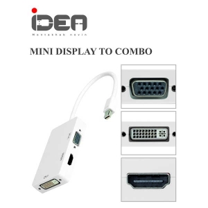تبدیل Mini Display به DVI/HDMI/VGA ایده