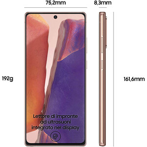 قیمت گوشی موبایل سامسونگ مدل Galaxy Note20 5G SM-N981B/DS دو سیم کارت ظرفیت 256 گیگابایت