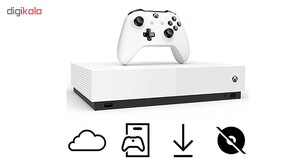 کنسول بازی مایکروسافت مدل Xbox One S ALL DIGITAL ظرفیت 1 ترابایت