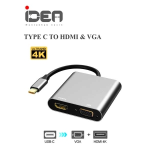 تبدیل type c to hdmi vga ایده