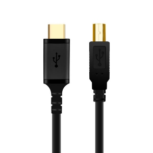 کابل پرینتر یو اس بی 2 تایپ سی به یو اس بی 2 مینی کی نت پلاس USB2.0 type c to USB2.0 mini Printer Cable