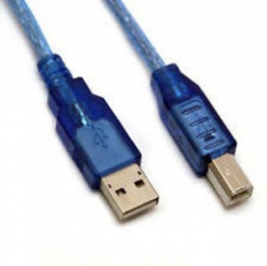 کابل پرینتر شیلددار کی نت پلاس به طول 5 متر knet plus usb 2.0 shielded 5m cable