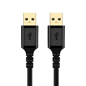کابل لینک  شیلددار USB 3.0 کی نت پلاس به طول 1 متر knet plus USB3.0 AM to USB3.0 AM Cable