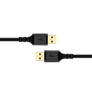 کابل لینک  شیلددار USB 3.0 کی نت پلاس به طول 1 متر knet plus USB3.0 AM to USB3.0 AM Cable