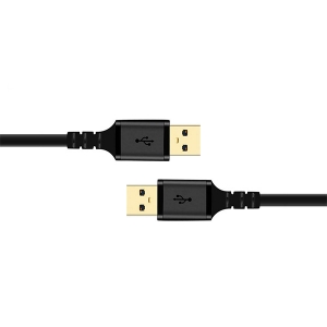 کابل لینک شیلددار USB 3.0 کی نت پلاس به طول 1.5 متر knet plus USB3.0 AM to USB3.0 AM Cable