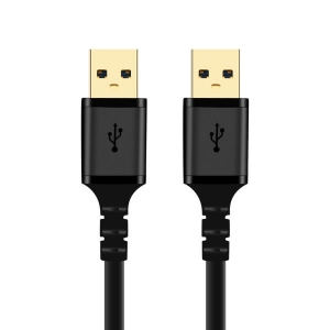 کابل لینک شیلددار USB 3.0 کی نت پلاس به طول 1.5 متر knet plus USB3.0 AM to USB3.0 AM Cable