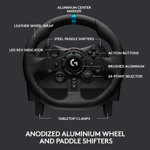 فرمان و پدال  بازی لاجیتک  logitech G923 Racing Wheel and Pedals for PS 5, PS4
