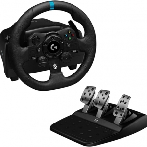 فرمان و پدال  بازی لاجیتک  logitech G923 Racing Wheel and Pedals for Xbox X|S, Xbox One   PC
