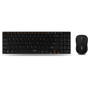 کیبورد و موس بیسیم رپو مدل  Rapoo 9060 Wireless Keyboard