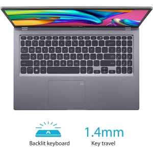 لپ تاپ ایسوس Asus VivoBook X515JA  I3(1005) 8 1TB + 256SSD INT  FHD  SILVER  BACK LIGHT   (HD W10)