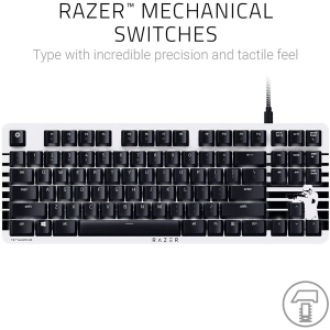 لیست قیمت کیبورد مخصوص بازی ریزر Razer Blackwidow Lite Storm Trooper  Gaming Keyboard