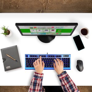 در مورد کیبورد مکانیکی بازی سدس   sades  Sickle gaming keyboard